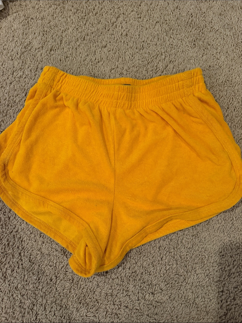 wild fable orange Terry Athletic Shorts